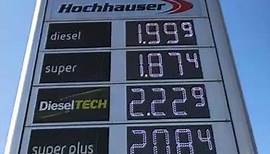 Wo kann man billig tanken? Benzin & Diesel Spritpreise immer noch bei 1,999 Euro je Liter 16.03.2022