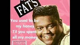 Fats Domino- I'm Walking To New Orleans(With Lyrics)