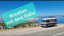 Kroatien mit dem Mercedes 508 - DüDo - camper van - Croatia with an oldtimer - DIY - personal view