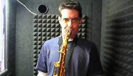 Ken Gioffre plays the JodyJazz DV 7* Tenor Saxophone Mouthpiece