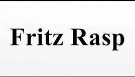 Fritz Rasp