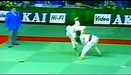 Katsuhiko Kashiwazaki was a ninja on the mat