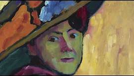 Gabriele Münter: Bildnis der Marianne von Werefkin (1909)