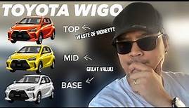 Which Variant is THE BEST for YOU? | Toyota Wigo G vs. E vs. J | In-Depth Comparison