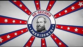James A. Garfield | 60-Second Presidents | PBS