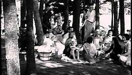 Vintage New Hampshrie State Parks Film from the 1940s # 2 (black and white version)