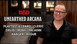 Unearthed Arcana | Player's Handbook Playtest 6 FULL VIDEO | D&D