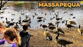Walking Massapequa & Massapequa Park, Long Island, NY in October 2022