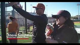 Hitting With Texas Coach Steve Singleton
