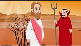 Jesus Tempted || Temptation of Jesus - Bible Story