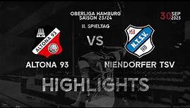 Altona 93 vs. Niendorfer TSV | 11. Spieltag Oberliga Hamburg | Highlights