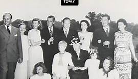The Cushing Family at the wedding of Barbara ‘Babe’ Cushing Mortimer to William S. Paley On July 23, 1947 #fyp #babepaley #1947 #thatgirl #bestdressed #thecushings #1940s #wedding #vintage #foryou #oldmoney #cbs #aejeanssoundon
