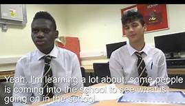 Interview with students at St Mungo's Academy