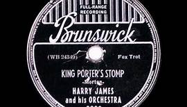 King Porter Stomp - Harry James, 1939 (His Original Studio Version)