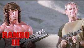 'Rambo & Trautman Are Ambushed By Soviet Forces' Scene | Rambo III