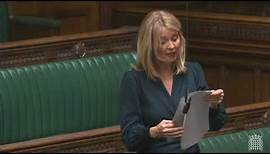 Esther McVey MP speaks in a debate on the Vaccine Damage Payments Bill on the 20 October 2023