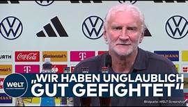 FUSSBALL-SIEG GEGEN FRANKREICH: DFB-Elf bezwingt Le Bleus mit Interimscoach Rudi Völler in Dortmund