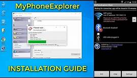 MyPhoneExplorer Installation Guide for Windows and Android 2019
