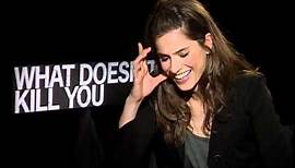 What Doesn't Kill You - Exclusive: Amanda Peet Interview