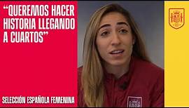 Olga Carmona: "Queremos hacer historia llegando a cuartos del Mundial" | 🔴 SEFUTBOL