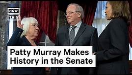 Sen. Patty Murray on Becoming Senate's First Woman President Pro Tempore