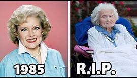 THE GOLDEN GIRLS (1985–1992) Cast THEN AND NOW 2023 Who Else Survives After 38 Years??