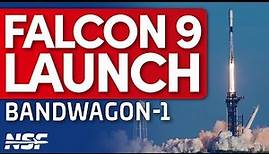 SpaceX Falcon 9 Launches Bandwagon-1