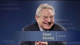 George Soros Lecture Series: Open Society