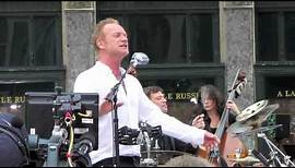 Sting performs "Englishman In New York" live in NYC