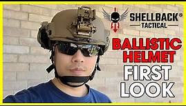 Shellback Tactical ACH Ballistic Level IIIA High Cut 3A Helmet First Look