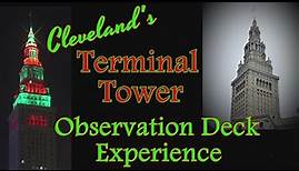 Terminal Tower Observation Deck, a Look at Downtown Cleveland From 42 Stories Up