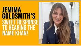 Jemima Goldsmith's Sweet Response To Hearing The Name Khan | Jemima Khan Interview | Something Haute