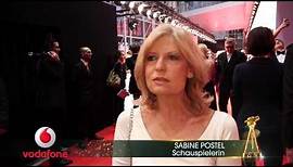 Sabine Postel im Interview – GOLDENE KAMERA 2015