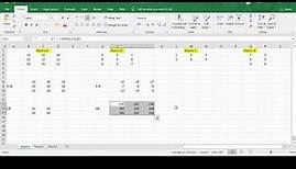 Functions of EXCEL for Matrix Operations | Matrix Addition, Multiplication, Inverse using Excel