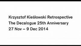 Krzysztof Kieślowski Retrospective at ICA - Trailer