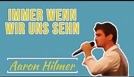 Live performance of 'Immer wenn wir uns sehn" by Aaron Hilmer - Das Schönste Mädchen der Welt