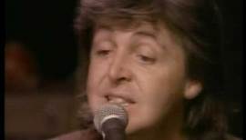 Paul McCartney - Fool On The Hill Live