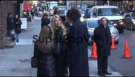 Howard Stern and Beth Ostrosky at the 'Late Show with Dav...