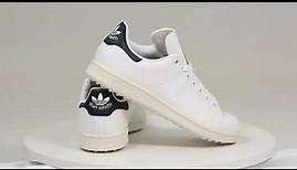 adidas Stan Smith Golf Shoes (White/Navy/Off White)