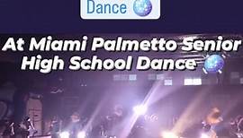 Miami Palmetto Senior High School Dance 🪩#miamipalmettoseniorhighschool