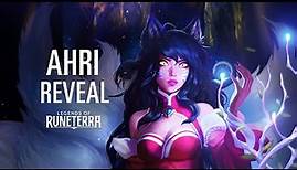 Ahri Reveal | New Champion - Legends of Runeterra