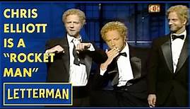Chris Elliott Performs "Rocket Man" | Letterman