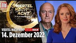 🔴 Viertel nach Acht – 14. Dezember 2022 | u.a. mit Patricia Platiel und Gerhard Schindler