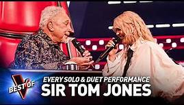 Every Sir TOM JONES Solo & Duet Performance on The Voice UK