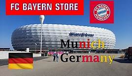 Fan Shop FC Bayern Munich. Munich. Germany!