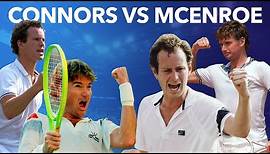 Best of Jimmy Connors vs John McEnroe at the US Open