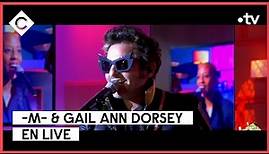 -M- & Gail Ann Dorsey en live sur la scène de C à vous - 05/12/2022