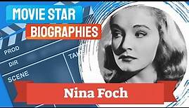Movie Star Biography~Nina Foch