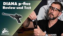 Diana p-five Luftpistole - Mein Test und Review