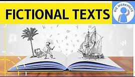 Fictional texts - text types / Textsorten Englisch & Beispiele - Epik / Prose, Drama, Lyrik / Poetry